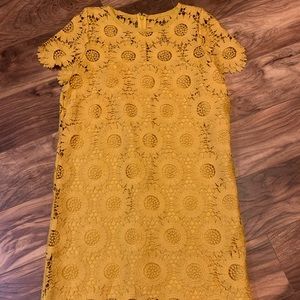 Yellow Sunflower LOFT Petite Dress